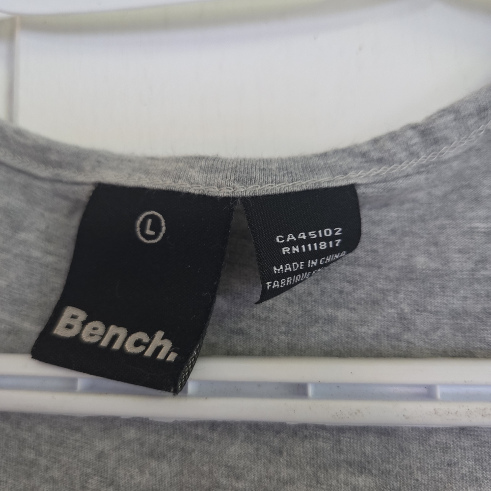 Bench Heather Gray Tank Top with Black Logo - Picture 3 of 5
